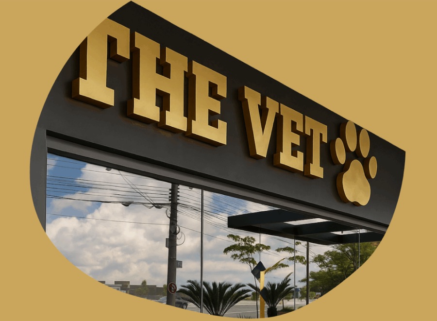 Fachada da clínica The Vet